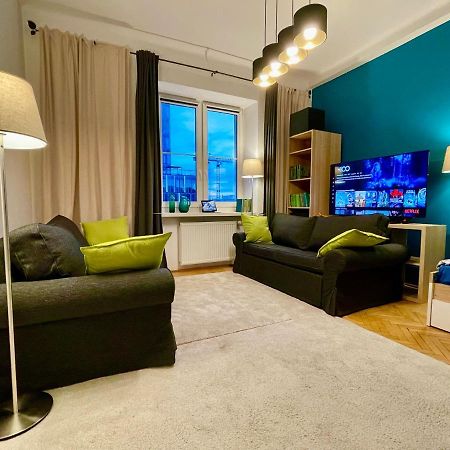 דירות ורשה Super Square Metro X2 Fast Wifi 55'Tv Netflix Hbo Appletv+ Amazontv מראה חיצוני תמונה