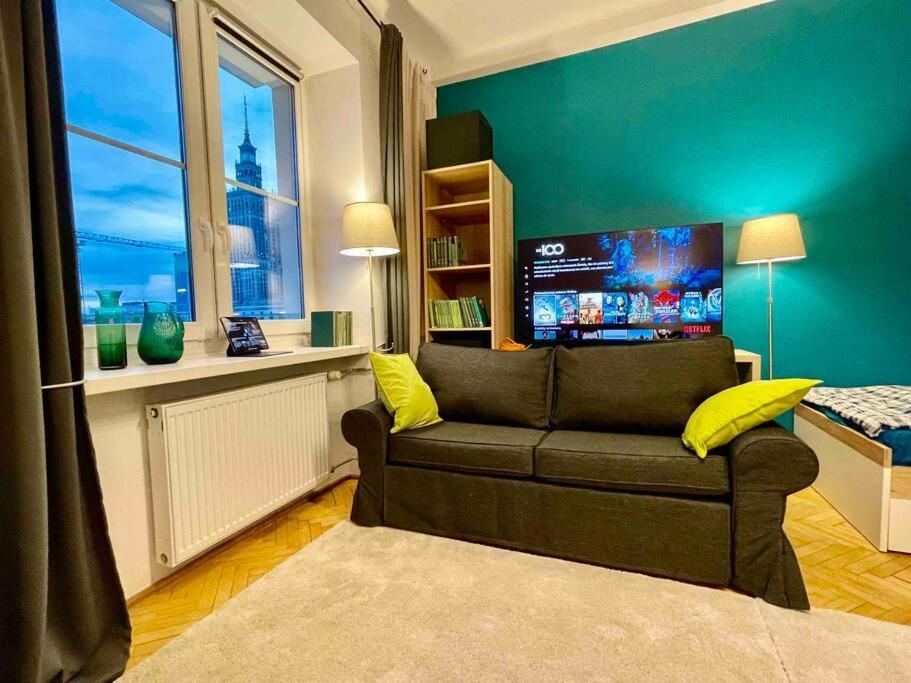 דירות ורשה Super Square Metro X2 Fast Wifi 55'Tv Netflix Hbo Appletv+ Amazontv מראה חיצוני תמונה
